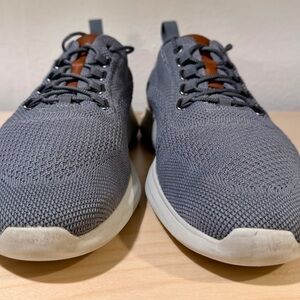 Gray Knit Men's Sneakers